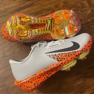 Nike Air Zoom Infinity Tour NEXT% 2 Safari Golf Shoes White/Orange Size 8.5 New